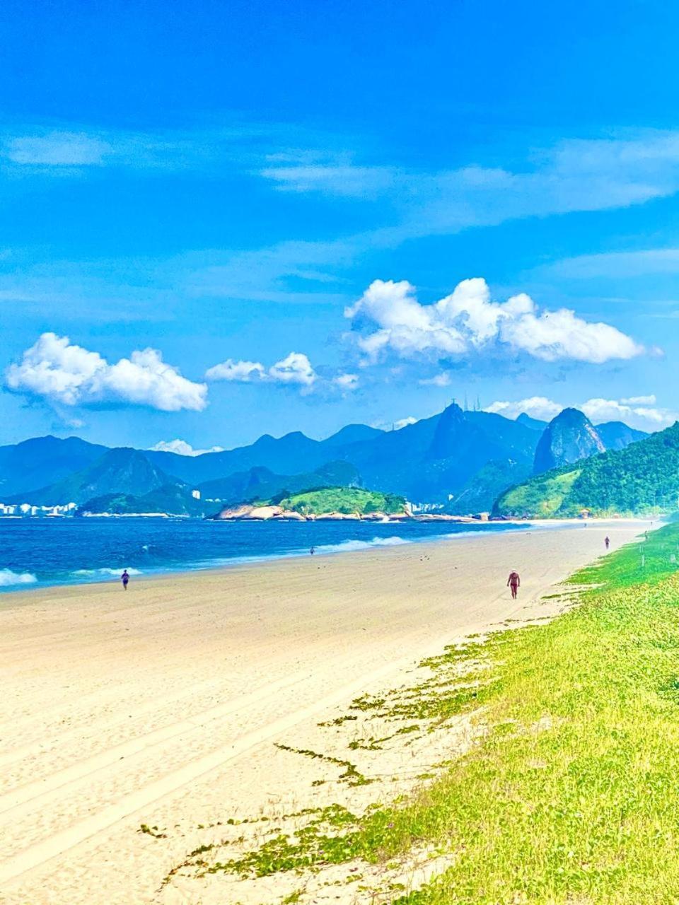 Excelente Apartamento Na Praia De Piratininga Com Vista Mar Niterói Buitenkant foto